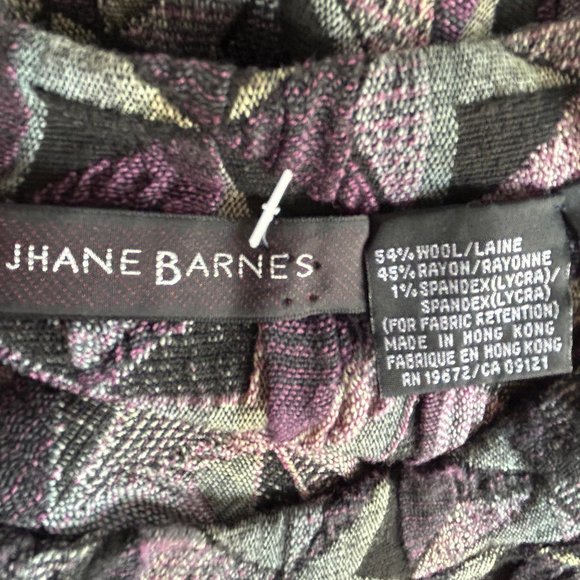 Jhane Barnes Coogi Style Bill Cosby Sweater Wool Blend Geo Print Mens Sz XL ~EUC - Picture 5 of 9